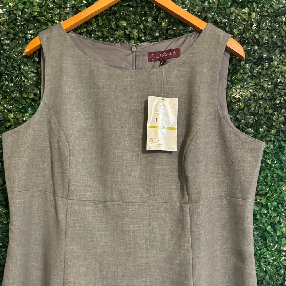 Gray business dress size 14